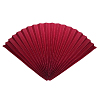 Веер-гармошка 160г/м 70 см, бордовый